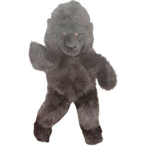 Vintage Country Critters Inc. 16" Black Gorilla Plush Puppet Stuffed Animal
